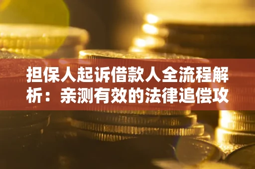 北京担保人起诉借款人全流程解析：亲测有效的法律追偿攻略