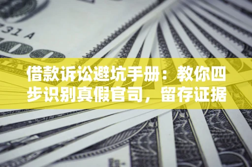 北京借款诉讼避坑手册：教你四步识别真假官司，留存证据不踩雷