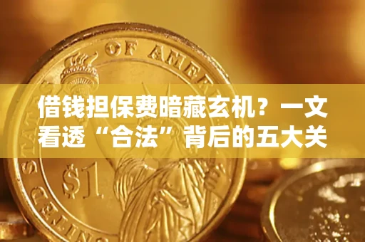 北京借钱担保费暗藏玄机？一文看透“合法”背后的五大关键陷阱