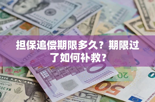 北京担保追偿期限多久？期限过了如何补救？