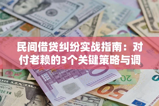 北京民间借贷纠纷实战指南：对付老赖的3个关键策略与调解盲区解析